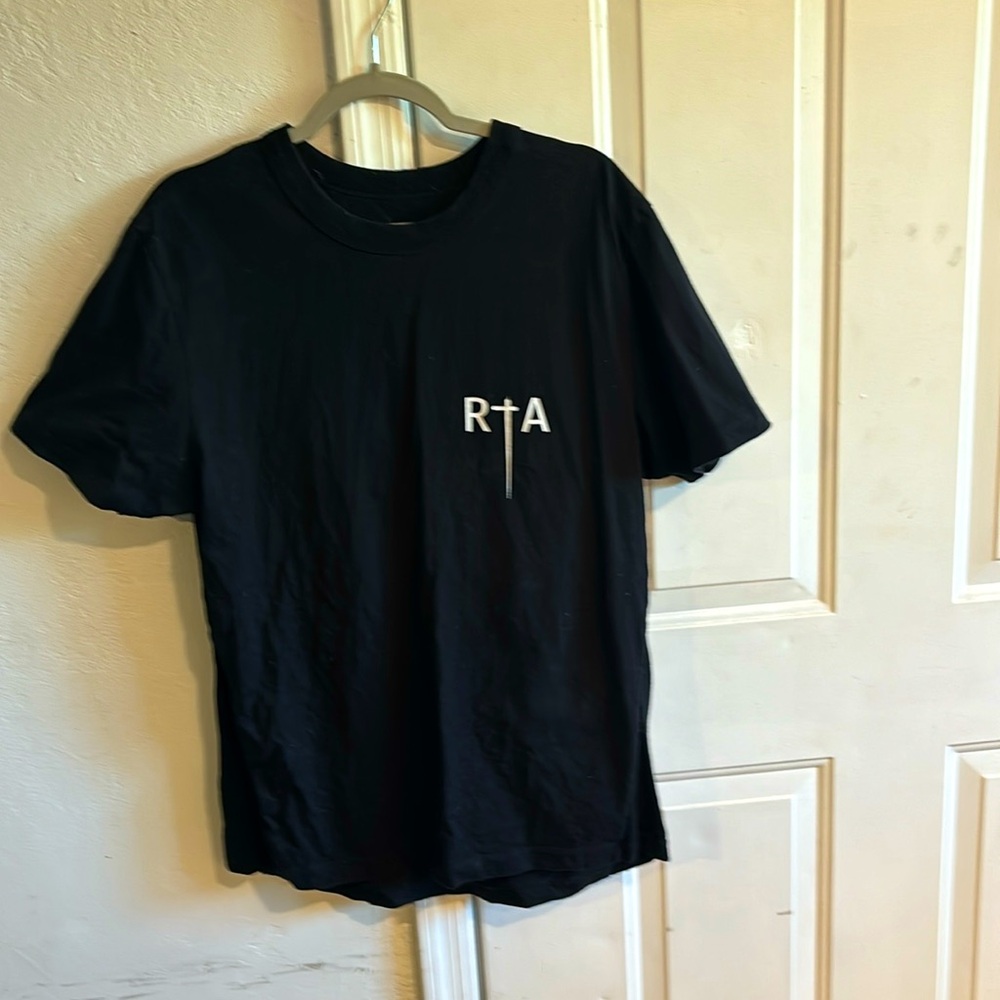 Selling a RtA shirt. OG price was $145.00. This shirt is black and some white.